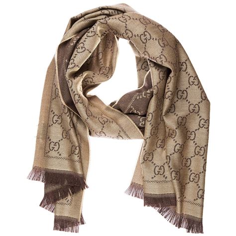 foulard gucci con pelliccia|sciarpe Gucci donna.